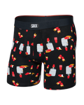 Saxx Vibe Xtra Underwear - Tapped Out - Black