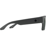 Spy Cyrus Sunglasses - Soft Matte Dark Gray - Happy Gray Green Polar with Black Spectra Mirror
