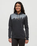 Tentree Womens Juniper Regular Fit Hoodie - Meteorite Black Heather