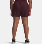 Under Armour Women's UA Vanish 5" Shorts - Dark Maroon - 600