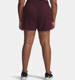 Under Armour Women's UA Vanish 5" Shorts - Dark Maroon - 600