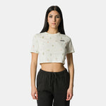 Vans Womens Ditsy Crop Crew Short Sleeve