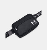 Under Armour UA Loudon Waist Bag Crossbody - Black / White