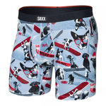 Saxx Vibe Xtra Soft Underwear - Winter Dogs of Saxx - Blue