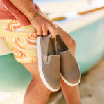OluKai Mens Lae‘ahi Slip-On Shoes - Clay