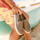 OluKai Mens Lae‘ahi Slip-On Shoes - Clay