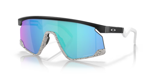 Oakley BXTR Sunglasses - Matte Black W/ Prizm Sapphire