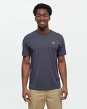 Tentree Mens Baker T-Shirt - Midnight Blue Heather