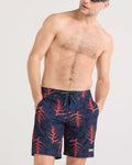 Saxx Mens Betawave 2N1 Boardie 19" - Wild Ginger Camo-Black