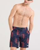 Saxx Mens Betawave 2N1 Boardie 19" - Wild Ginger Camo-Black