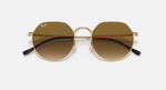 Ray-Ban Jack Sunglasses - Arista Gold W/ Brown Gradient