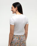 Tentree Women's Lawson Twist Front T-Shirt - White