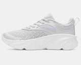 Under Armour Girls' PS UA Rogue 6 Running Shoes - Halo Gray / White - 014