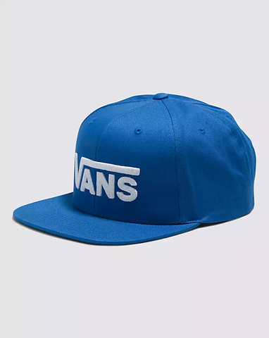 Vans Mens Drop V II Snapback Hat - True Blue