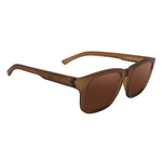 Spy Saxony Sunglasses - Matte Translucent Brown - Happy Bronze Polar