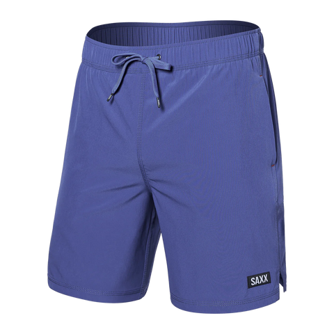 Saxx Mens Oh Buoy Stretch Volley 7" Swim Short - Marlin