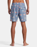 RVCA Barnes Elastic Waist Boardshorts 17"