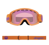 Dragon LIL D Youth Snow Goggle With Lumalens Rose Lens - Apricot