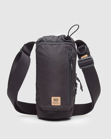 Tentree Trail Sling Sustainable Water Repellent Crossbody Bag - Meteorite Black