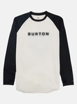 Men's Burton Roadie Base Layer Tech T-Shirt - STOWHT/ True Black