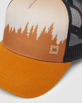Tentree Juniper Altitude Hat - Burnt Caramel / White