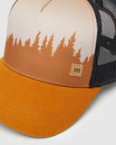 Tentree Juniper Altitude Hat - Burnt Caramel / White