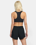 RVCA Womens VA Essential Yogger 12" Sport Shorts - Black