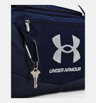 Under Armour UA Undeniable 5.0 Small Duffle Bag - Midnight Navy / Metallic Silver - 410