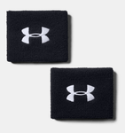 Under Armour Men's UA 3" Performance Wristband - 2-Pack - Black / White - 001