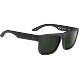 Spy Discord Sunglasses - Soft Matte Black - Happy Gray Green Polar