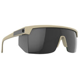 Spy Super Flynn Sunglasses - Matte Sand - Happy Black Spectra Mirror + ANSI