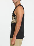 Quiksilver Blueweed Stripe Tank Top - Black