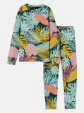 Burton Kids Heavyweight Fleece Base Layer Set - Oversized Tropical