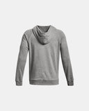 Under Armour Men's UA Rival Fleece Hoodie - Castlerock Light Heather / White - 025