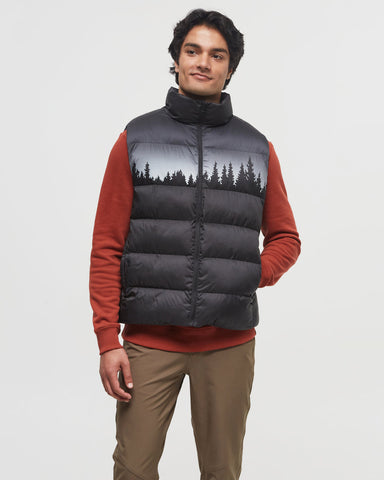 Tentree Mens Cloud Shell Juniper Puffer Vest