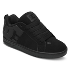 DC Men's Court Graffik Shoes - Black/Black
