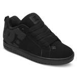 DC Men's Court Graffik Shoes - Black/Black