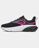 Under Armour Women's UA Charged+ Rogue 6  Running Shoes - Black / Rebel Pink - 003