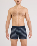 Saxx Smooth Luxe Micro Modal - Link Stripe - Dark Ink