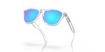 Oakley Frogskins™ Sunglasses - Crystal Clear W/ Prizm Sapphire