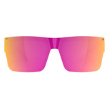 Spy Cyrus Switch Sunglasses - Matte Black - Happy Pink Mirror/Gray Green