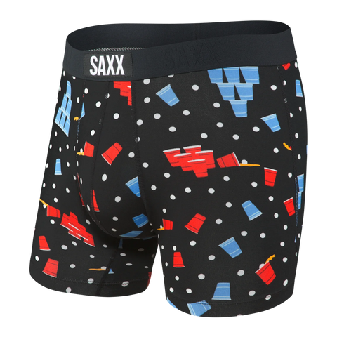 Saxx Vibe Underwear - Black Beer Champs