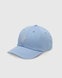 Tentree Flower Embroidery Peak Hat - Lakeside Blue White Oak