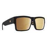 Spy Cyrus Sunglasses - Matte Black - Happy Bronze Gold Mirror
