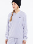 Volcom Womens Polar Fleece Pullover Crew