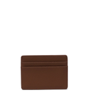 Herschel Charlie Cardholder Wallet | Vegan Leather - Saddle Brown