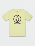 Volcom Mens Crisp Stone S/S Tee