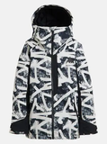 Burton Kids Hillslope Winter Jacket - City Street / True Black