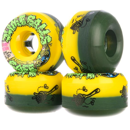 Slime Balls Wheels 53mm Double Take Cafe Vomit Mini Yellow 95A
