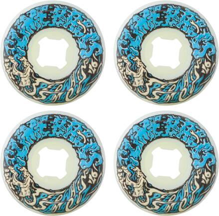 Slime Balls Wheels 53mm Vomit Mini ll White and Blue 97A